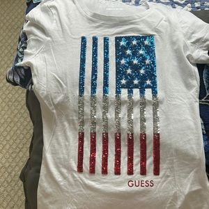 Guess T shirt just in time for Fourth of July !